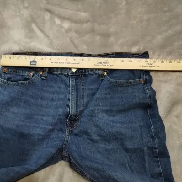 Levi 511 Mens Jeans Size 38 X 30 Blue Denim - Picture 7 of 10